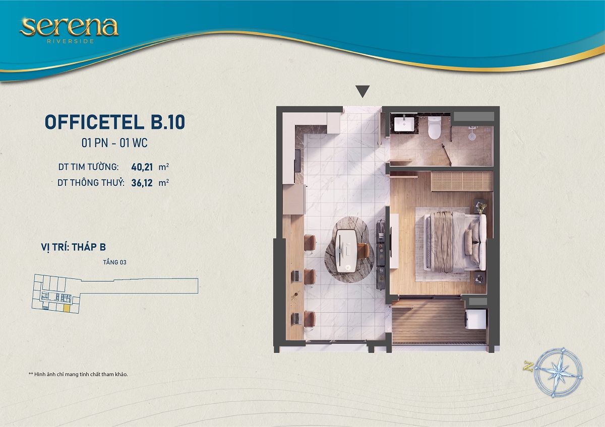 Thiết kế chi tiết Căn hộ b-3-10
