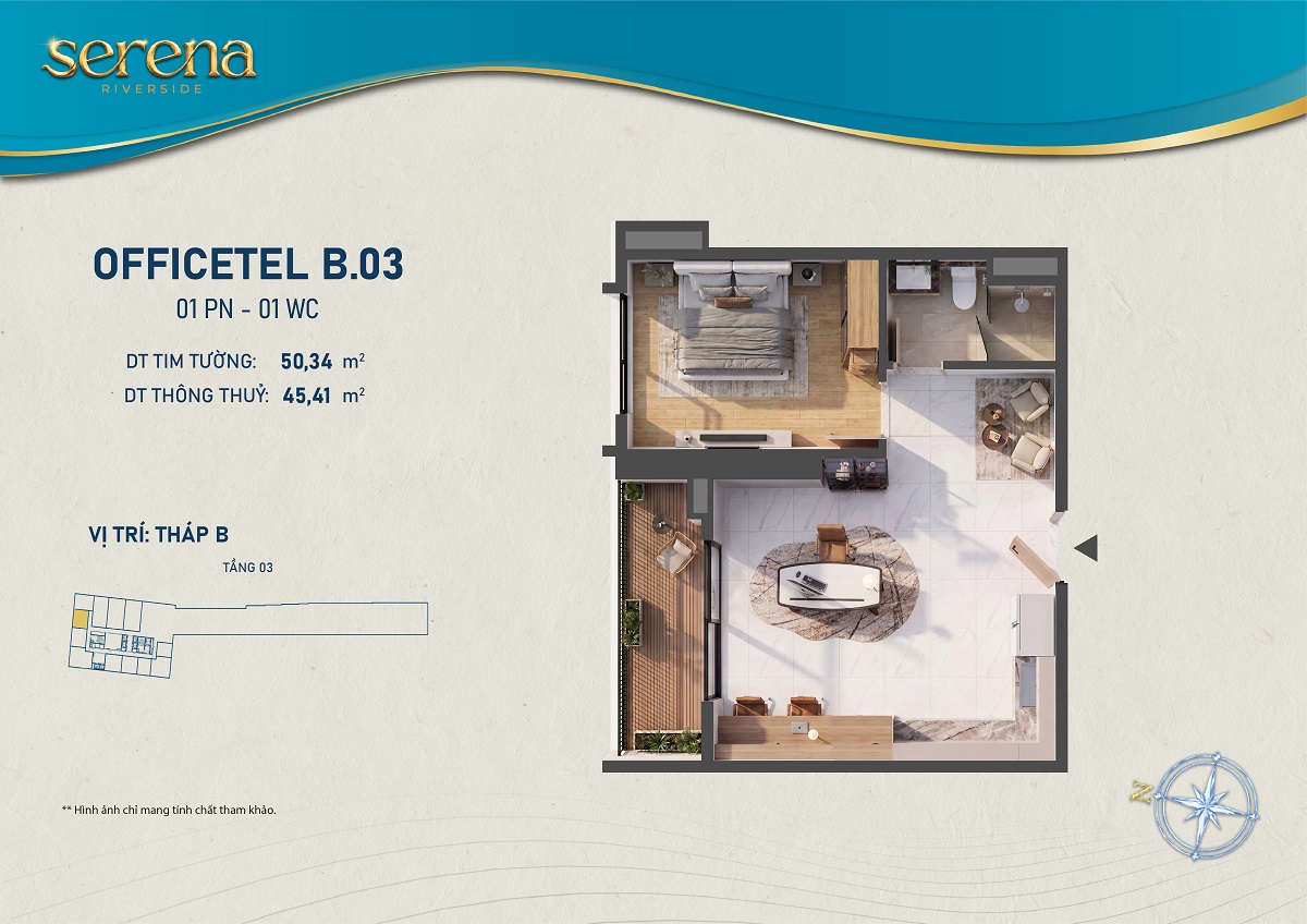 Thiết kế chi tiết Căn hộ b-3-3