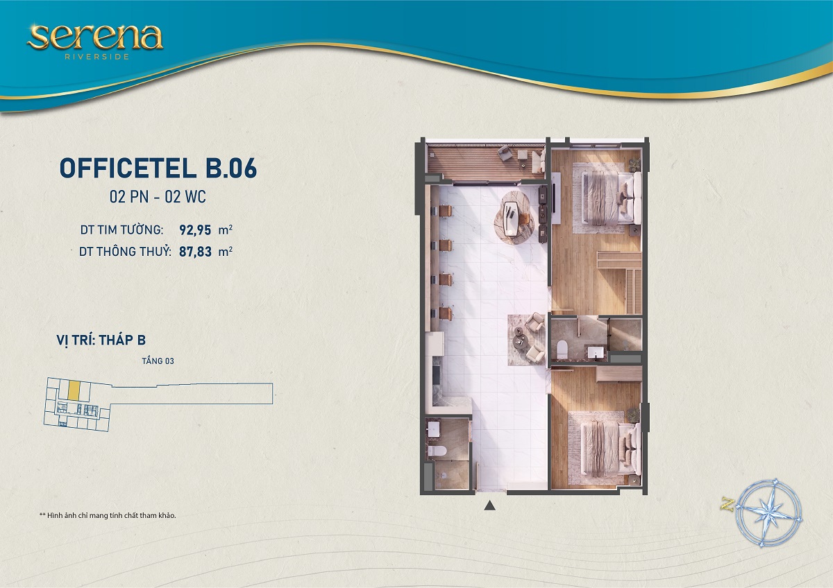 Thiết kế chi tiết Căn hộ b-3-6