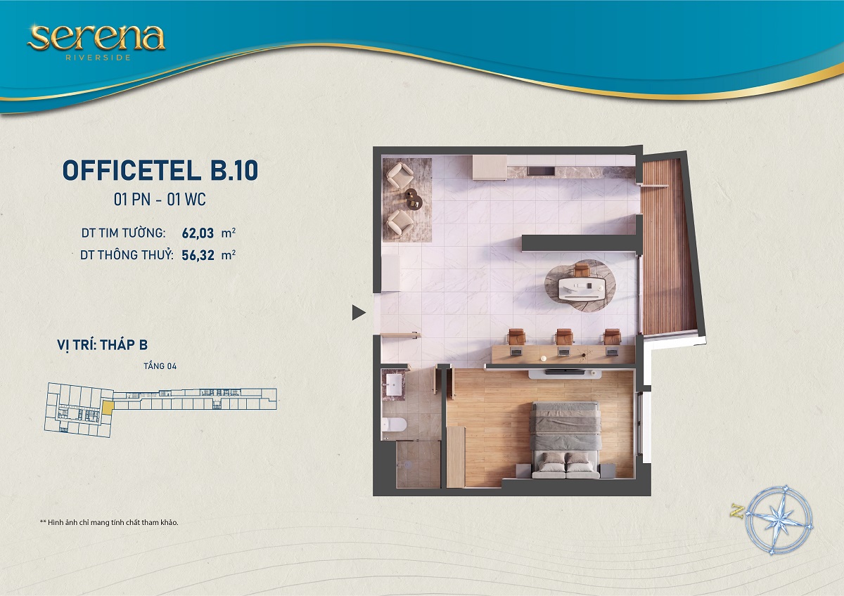 Thiết kế chi tiết Căn hộ b-4-10