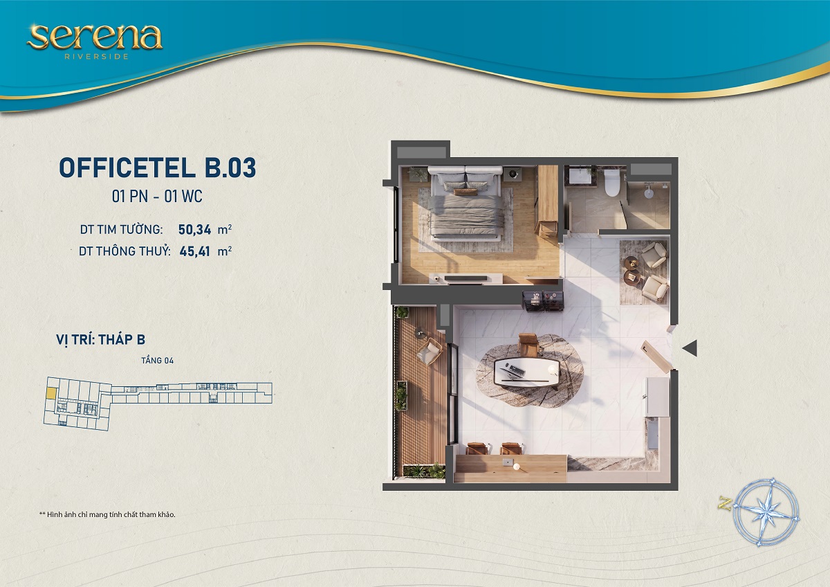 Thiết kế chi tiết Căn hộ b-4-3