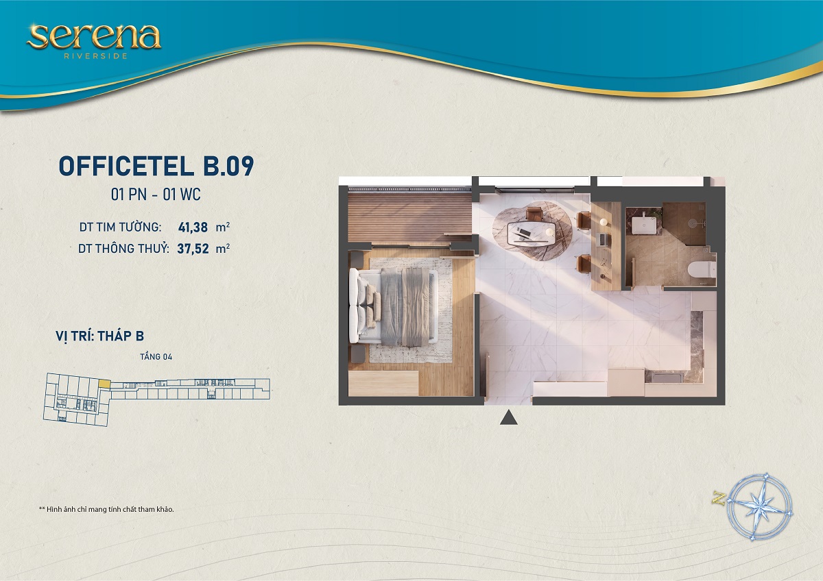 Thiết kế chi tiết Căn hộ b-4-9