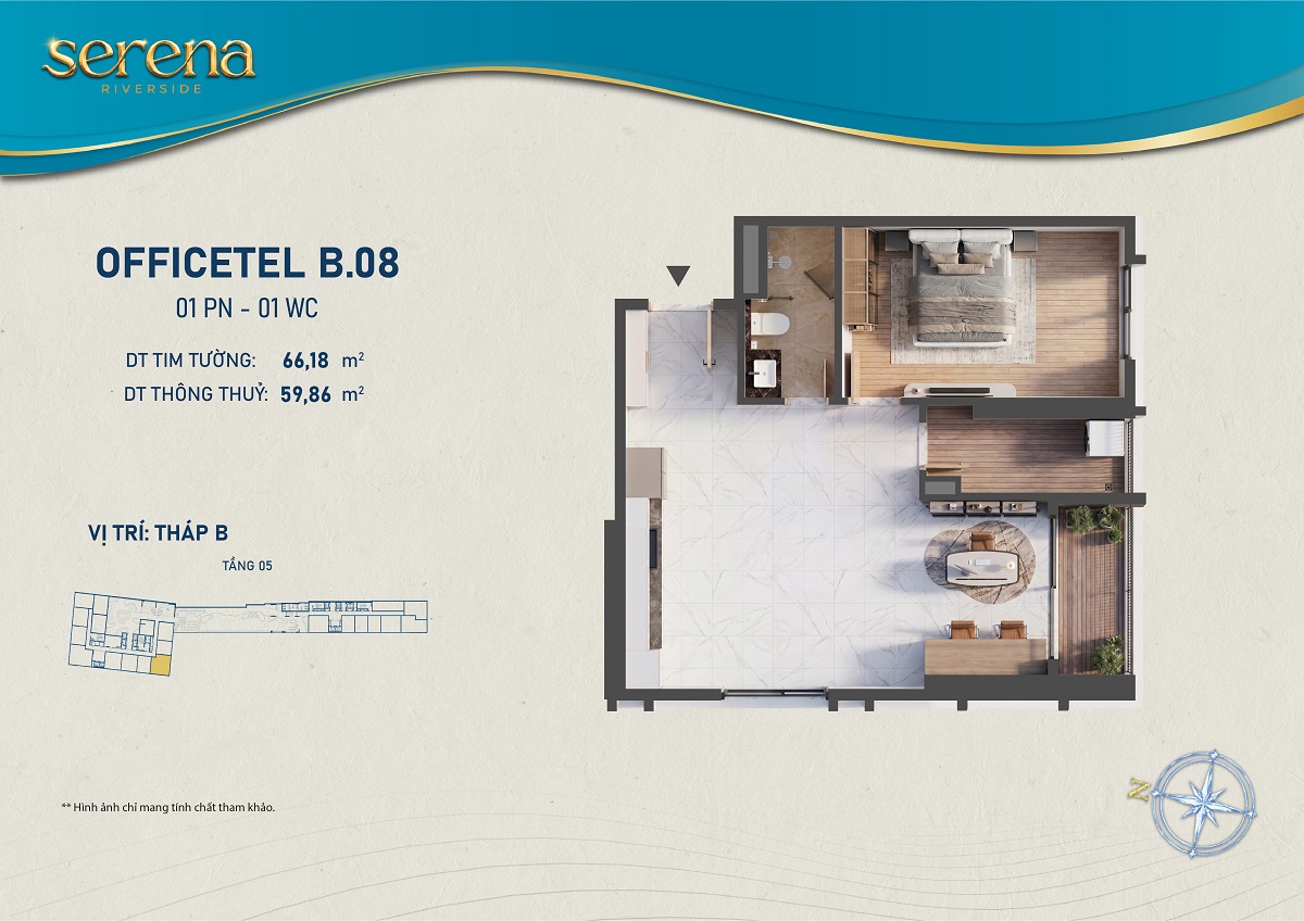 Thiết kế chi tiết Căn hộ b-5-6