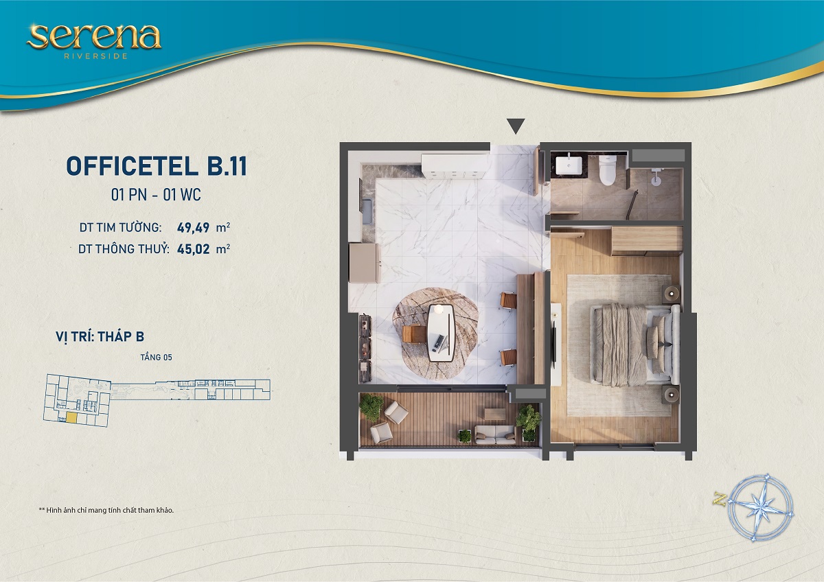 Thiết kế chi tiết Căn hộ b-5-9