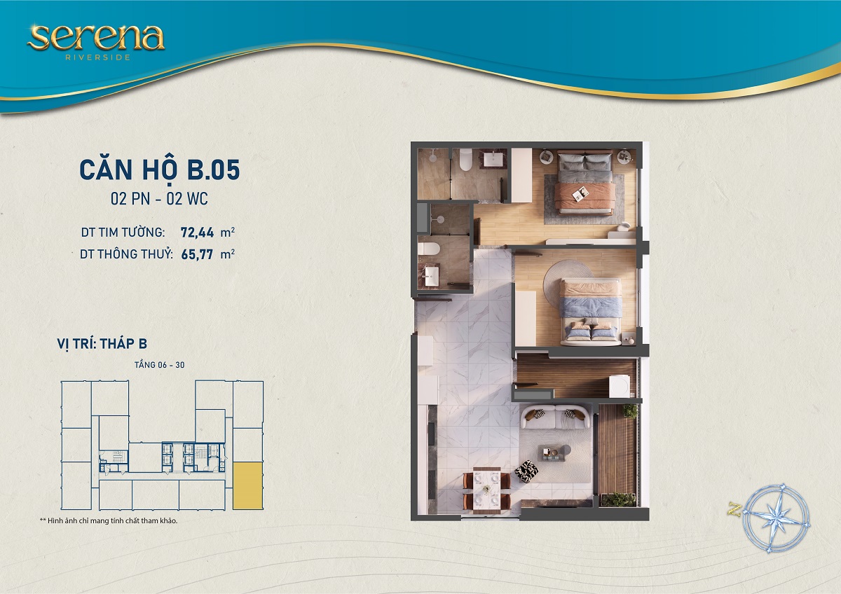 Thiết kế chi tiết Căn hộ b-6-5