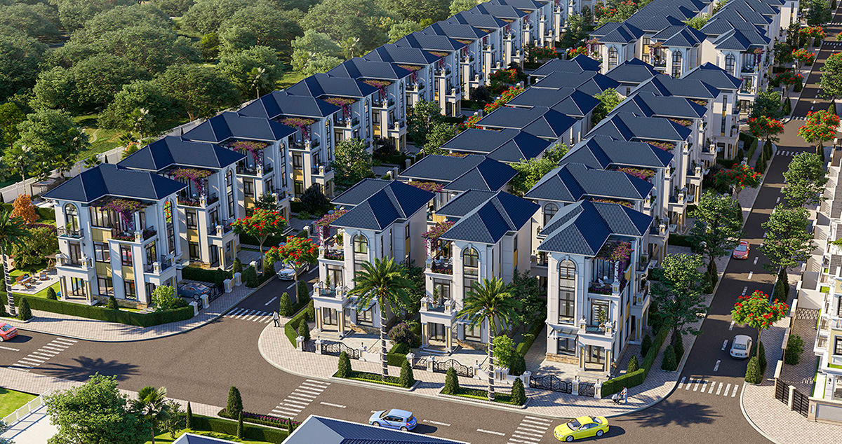 Mặt bằng phối cảnh Gladia