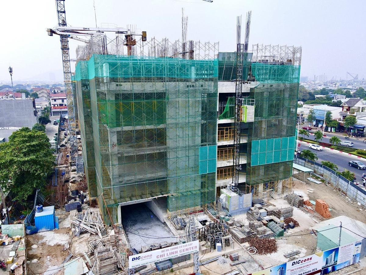 Tiến độ xây dựng Chí Linh Center 5
