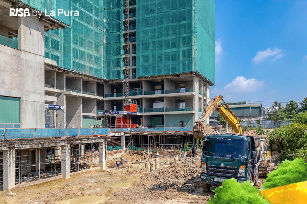 Tiến độ La Pura Tháng 10/2025