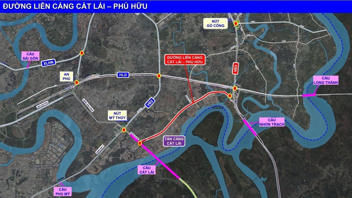 Đường liên cảng Phú Hữu - Cát Lái