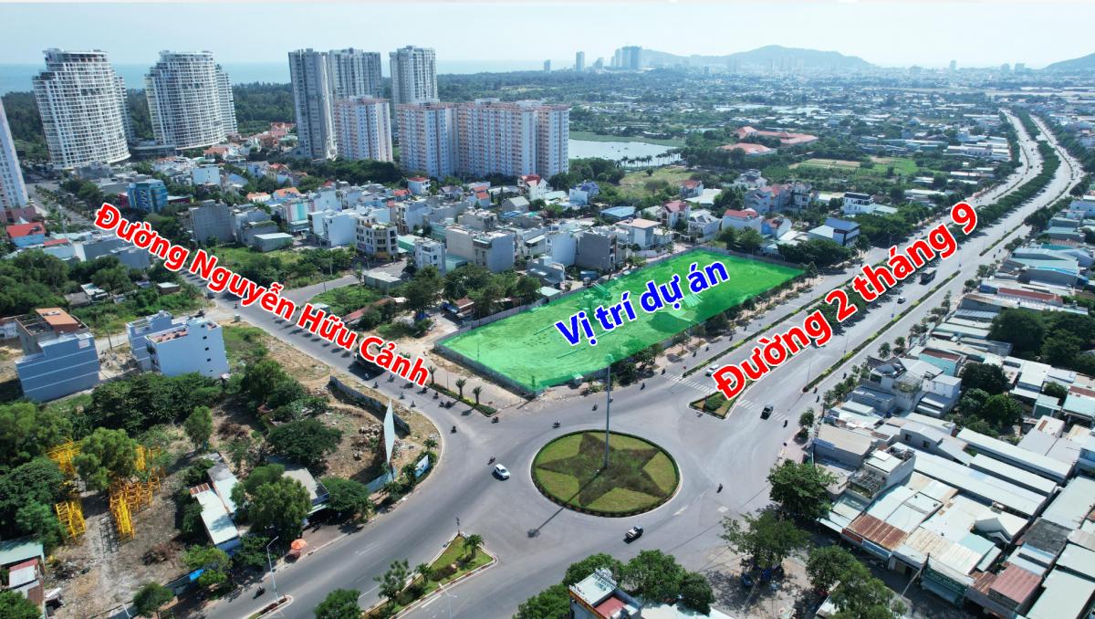thực tế vị trí chung cư Vũng Tàu Chí Linh Center 1