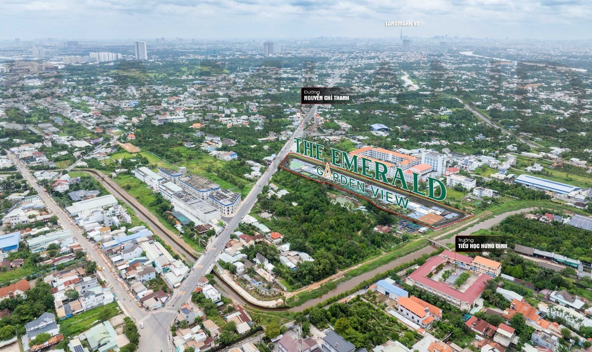 Vị trí Emerald Garden View