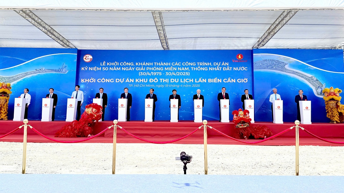 Khởi công Vinhomes Cần Giờ