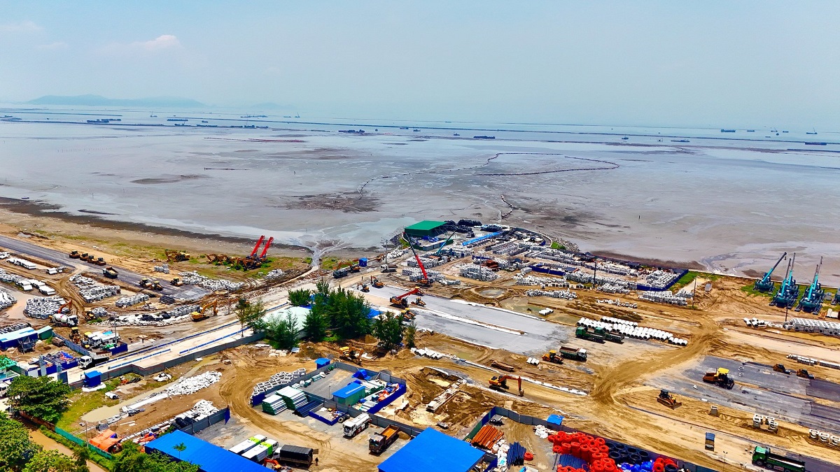 Vinhomes Cần Giờ thi công