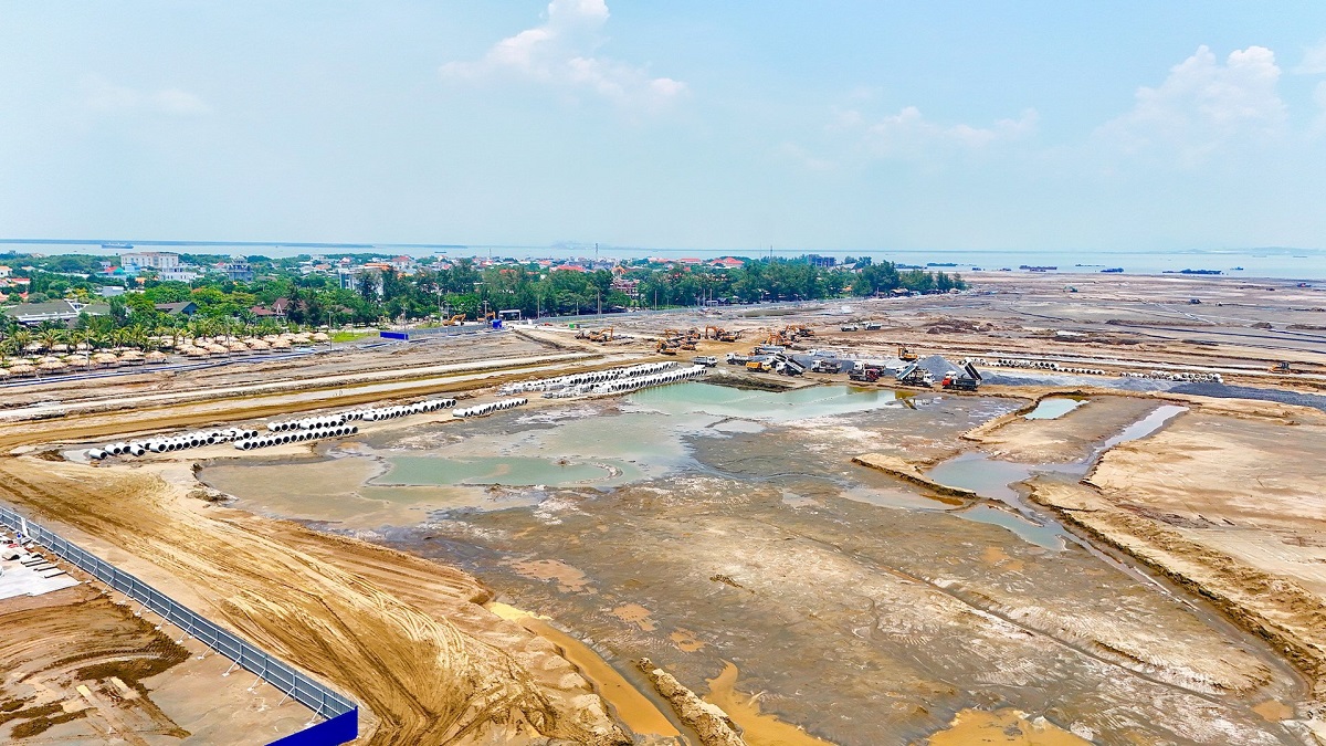 Vinhomes Cần Giờ thi công